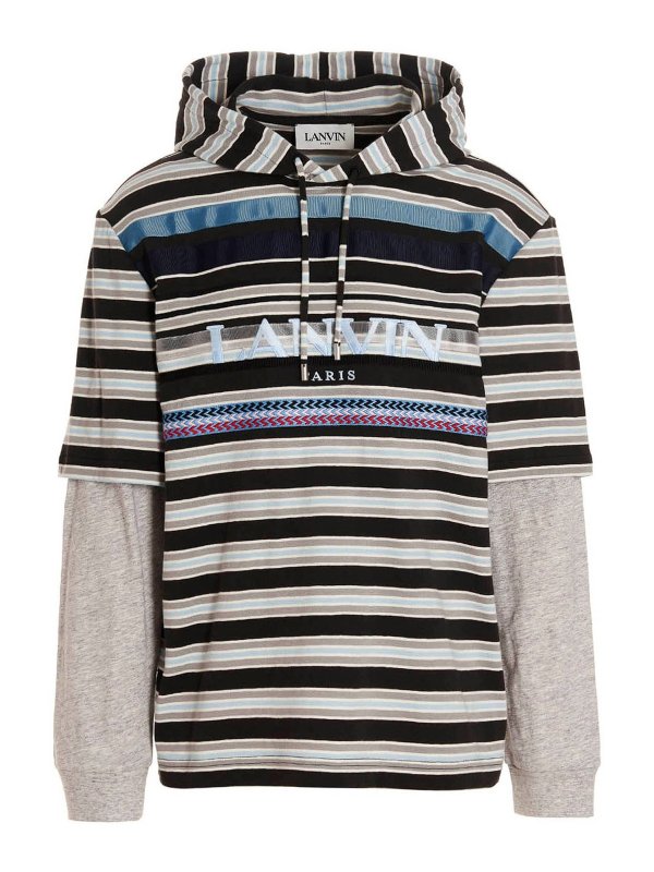LANVIN: t-shirts - Double layer t-shirt
