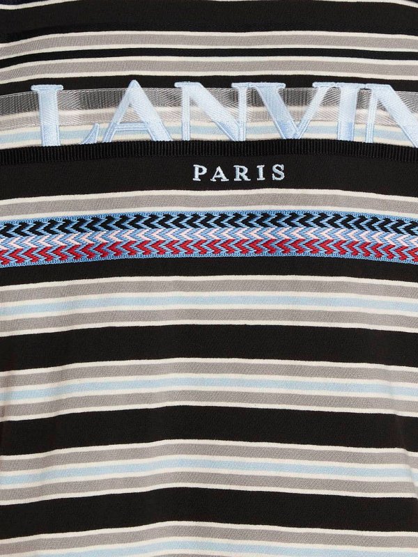 Double layer t-shirt shop online: LANVIN