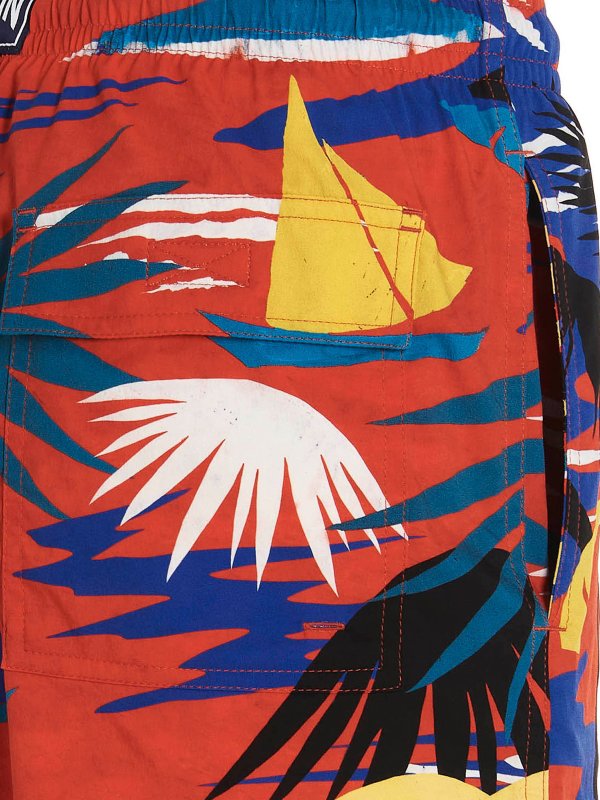 Palm angels x vilebrequin swimming shorts shop online: Palm Angels