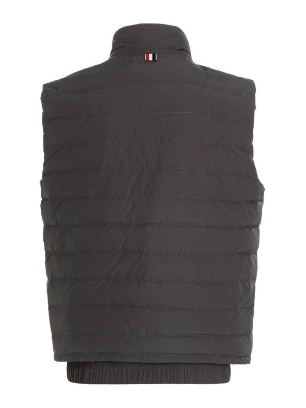 THOM BROWNE: giacche imbottite online - Gilet imbottito 4bar