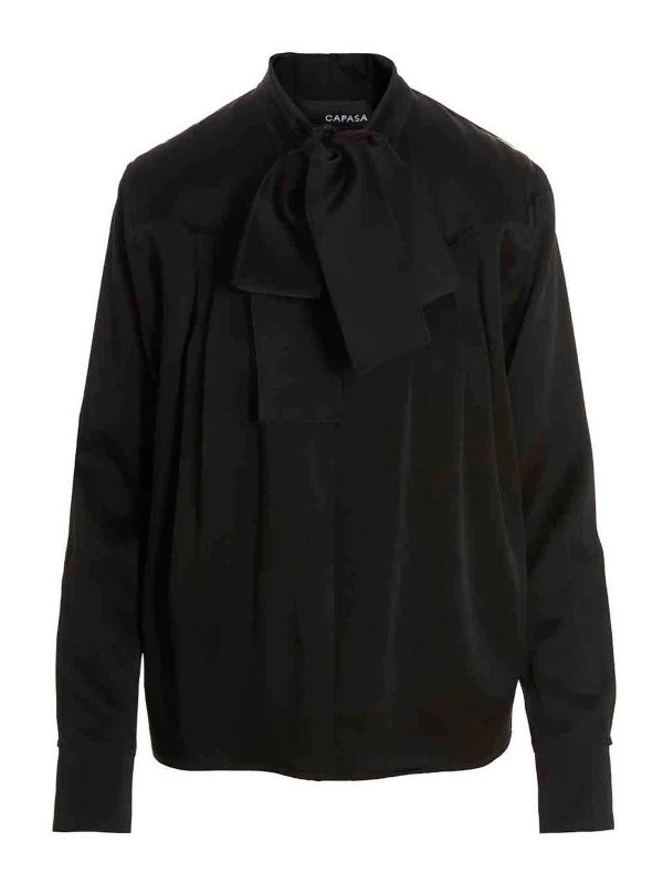 CAPASA: Blouses - Blouse - Noir
