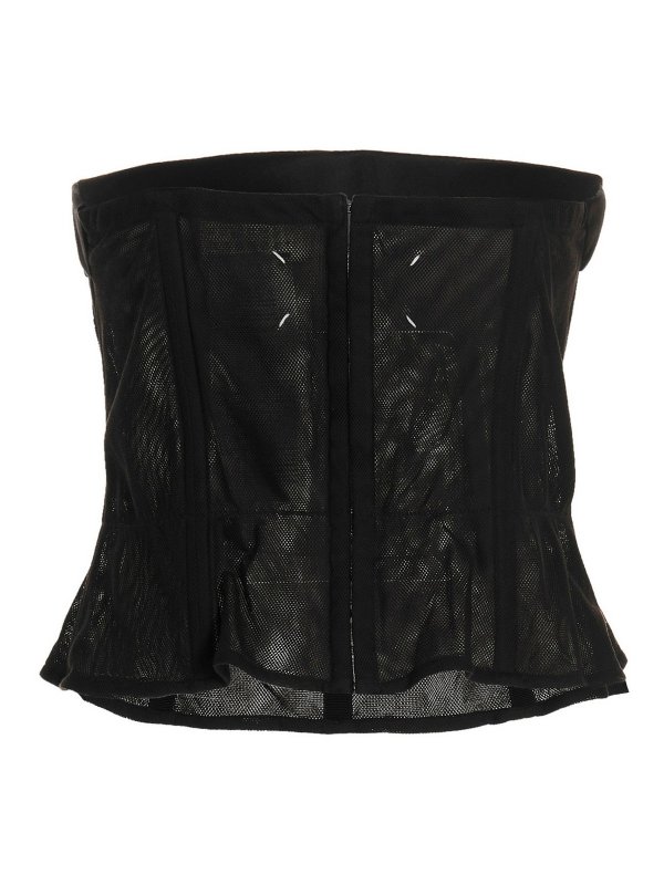 Maison Margiela: トップス＆タンクトップ online - トップ/タンクトップ - 黒