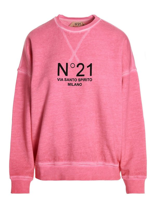 N°21: スウェット＆セーター - スウェットシャツ/セーター - フクシア