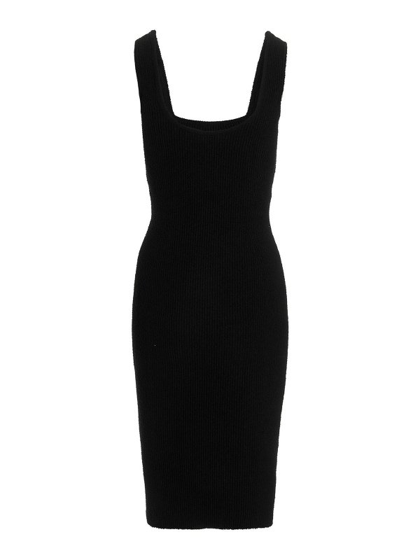 WARDROBE.NYC: Robe longueur genou online - Robe Au Genou - Noir