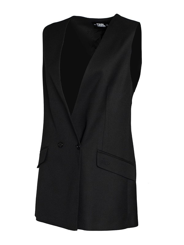 KARL LAGERFELD buy online Tech fabric blazer