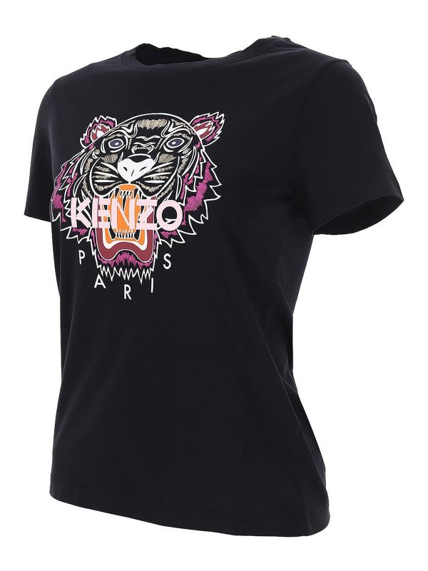 Tiger logo T-shirt shop online: KENZO