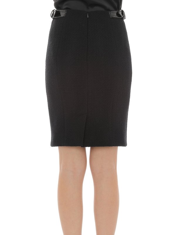 MOSCHINO: ニーレングススカート＆ミディ丈 online - 膝丈/ミディスカート - 黒