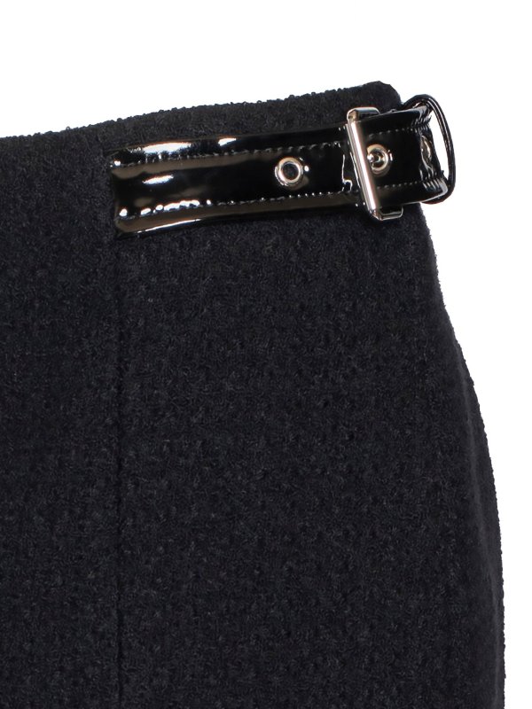 iKRIX MOSCHINO: 膝丈/ミディスカート - 黒