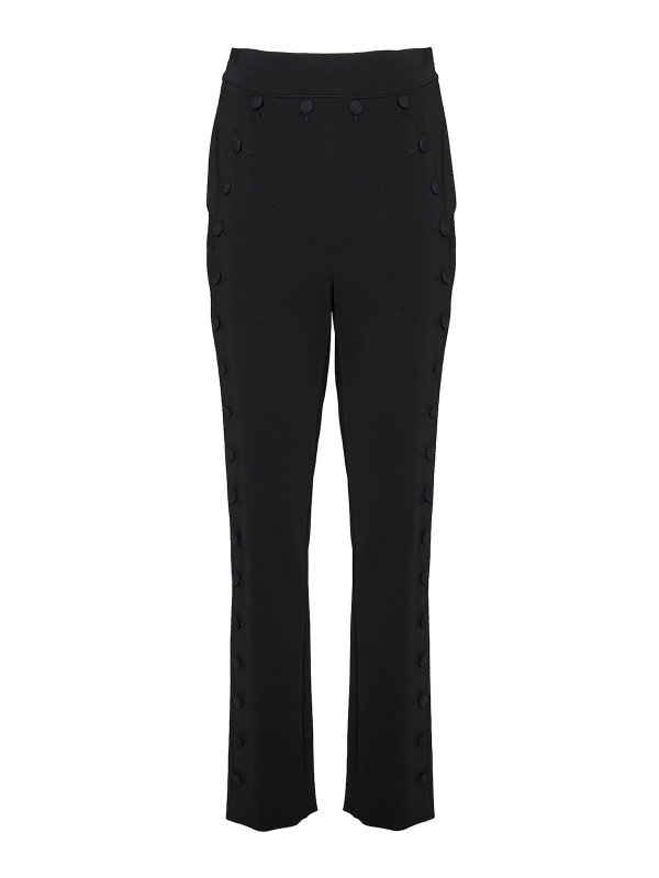 MOSCHINO: casual trousers - Crêpe pants