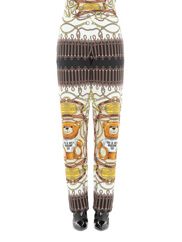 MOSCHINO: カジュアルトラウザー online - カジュアルパンツ - マルチカラー