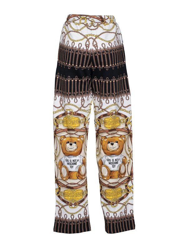 カジュアルパンツ - マルチカラー shop online: MOSCHINO