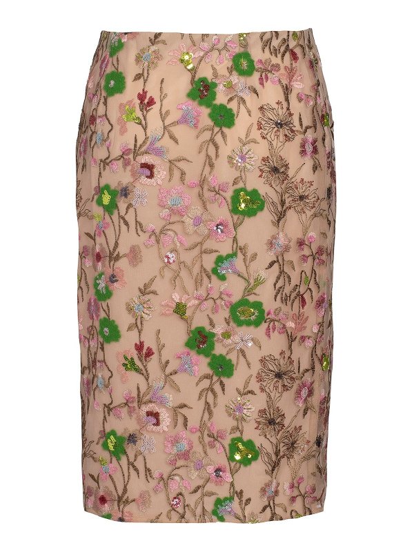 Vivetta: Knielange und Midi Röcke online - Midirock - Bunt