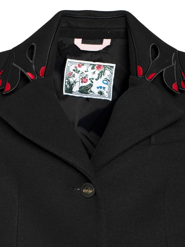 ショートコート - 黒 shop online: Vivetta