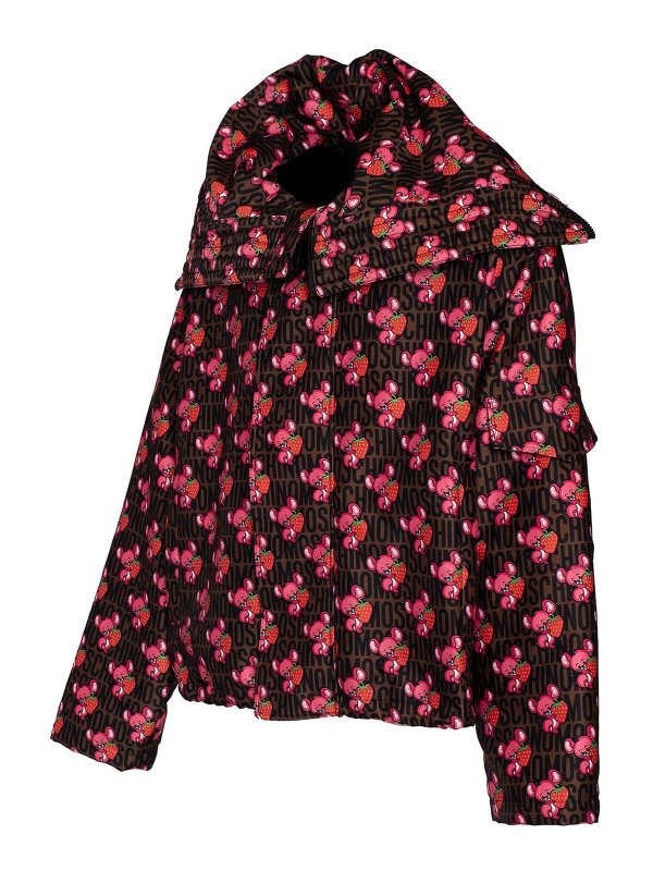 MOSCHINO buy online ダウンジャケット - マルチカラー
