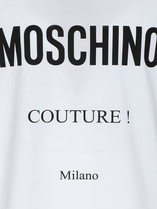 T-Shirt - Weiß shop online: MOSCHINO