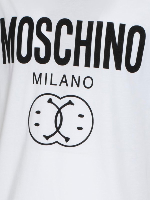 2 smile T-shirt shop online: MOSCHINO