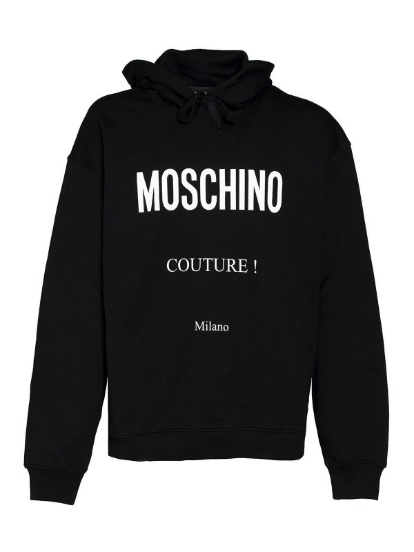 MOSCHINO: Sweatshirts & Sweaters - Cotton hoodie