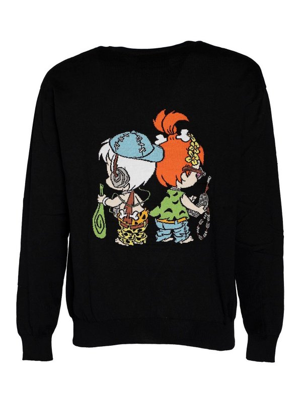 MOSCHINO: クルーネック online - クルーネック - 黒