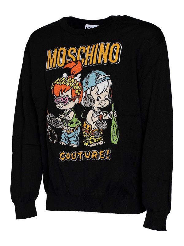 iKRIX MOSCHINO: クルーネック - クルーネック - 黒