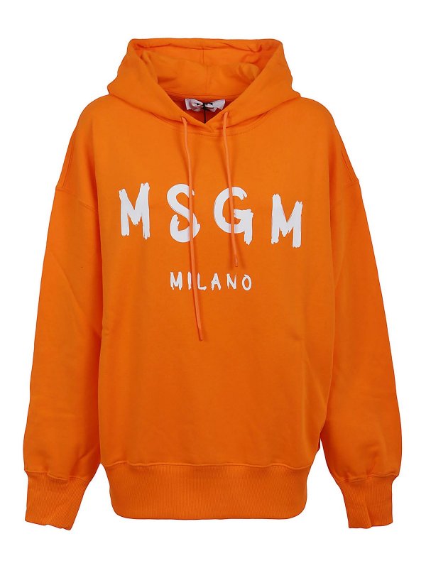 m.s.g.m.: Sweatshirts und Pullover - Sweatshirt - Orange