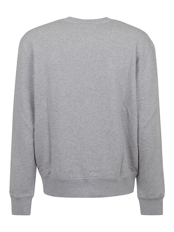 ALEXANDER MCQUEEN: Sweatshirts und Pullover online - Sweatshirt - Hellgrau