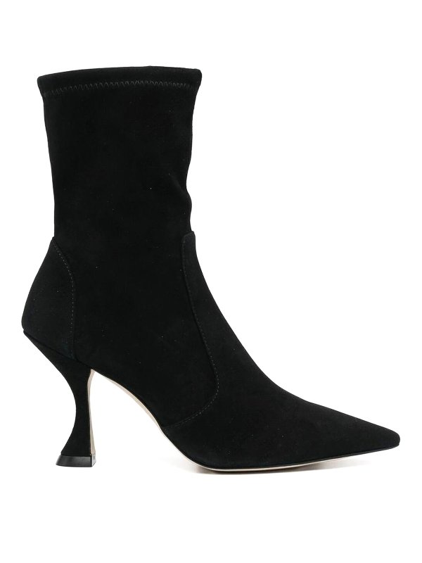 Stuart Weitzman: ankle boots - Xcurve 85 sock bootie