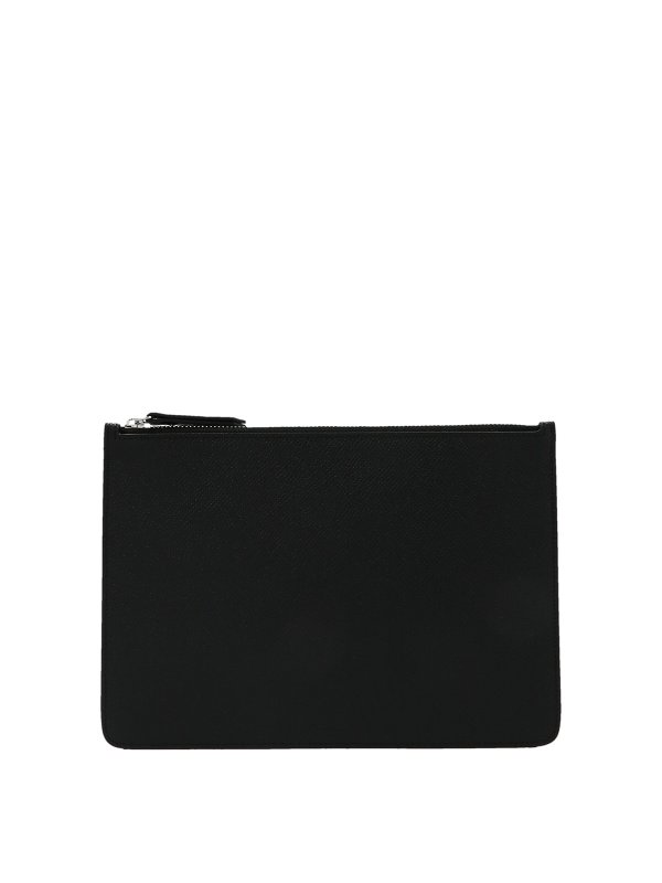 Maison Margiela: クラッチバッグ - クラッチバッグ - 黒