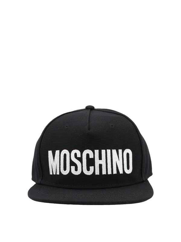 MOSCHINO: hats & caps - Label cap