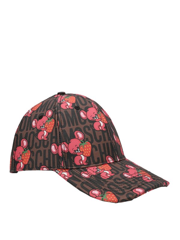 MOSCHINO: hats & caps online - Mouse logo cap