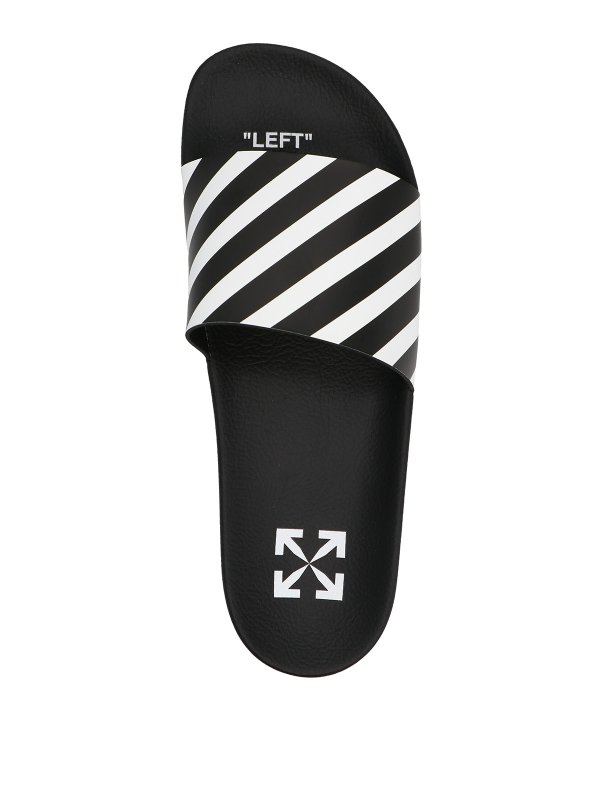 Diagonal slides shop online: OFF-WHITE