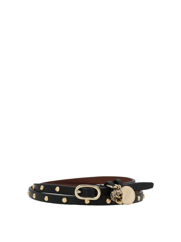 ALEXANDER MCQUEEN: Bracelets  - Bracelets - Noir