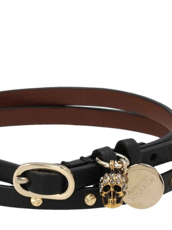 iKRIX ALEXANDER MCQUEEN: Bracelets  - Bracelets - Noir