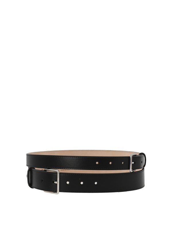 ALEXANDER MCQUEEN: ベルト - ベルト - 黒