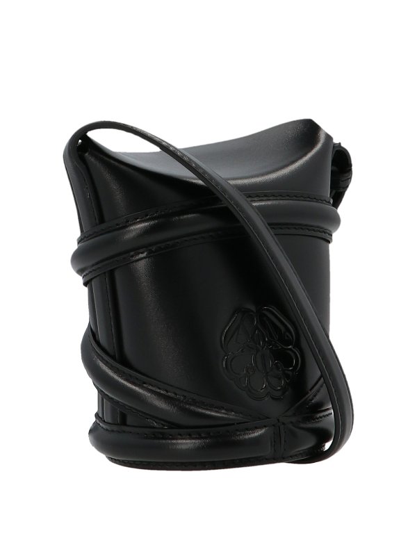 ALEXANDER MCQUEEN: borse a tracolla online - Borsa The Curve Mini