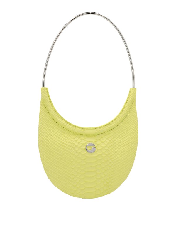 Coperni Ring swipe bag shoulder bag - Yellow | COPBA13421YELLOW