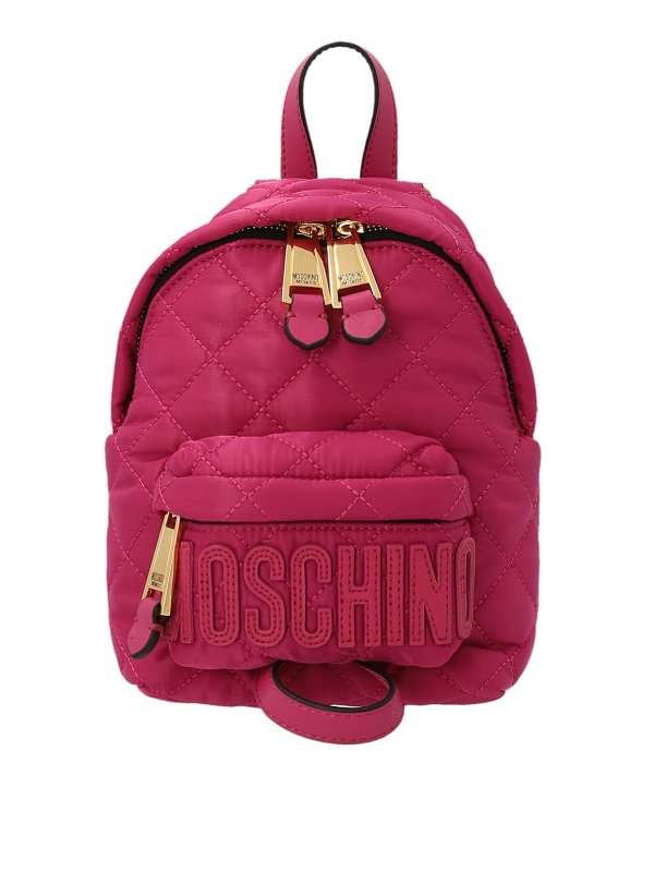 MOSCHINO: backpacks - Logo mini backpack