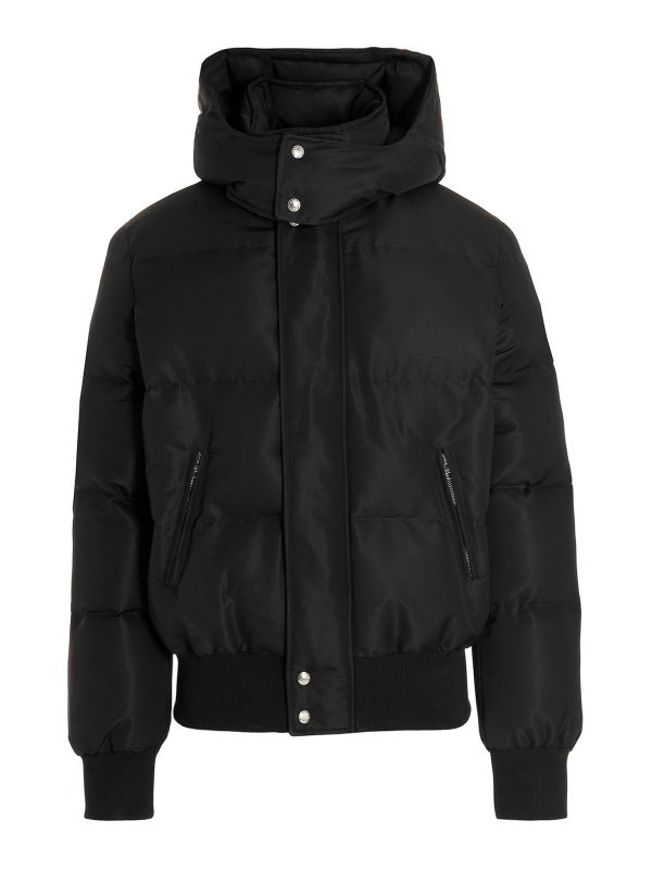 ALEXANDER MCQUEEN: padded jackets - Printed hooded down jacket