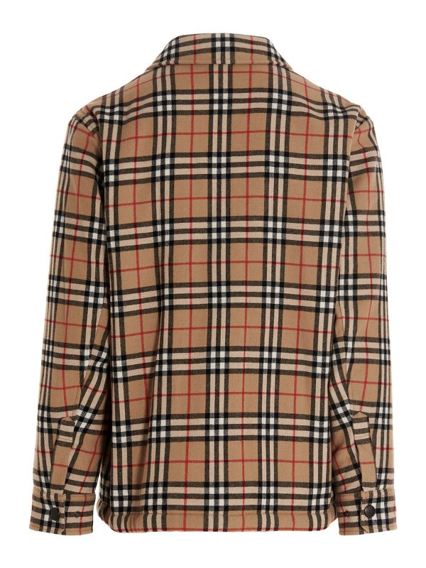 BURBERRY: shirts online - Calmore overshirt