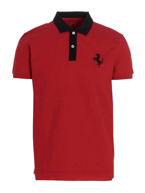 FERRARI: Polos - Polo - Rojo