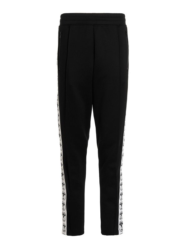 MOSCHINO: tracksuit bottoms - Double question mark joggers