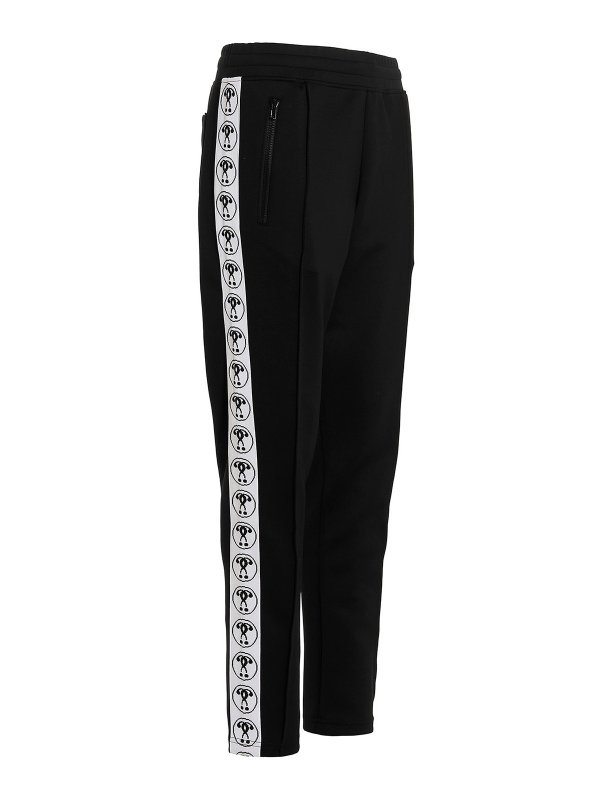 MOSCHINO: tracksuit bottoms online - Double question mark joggers