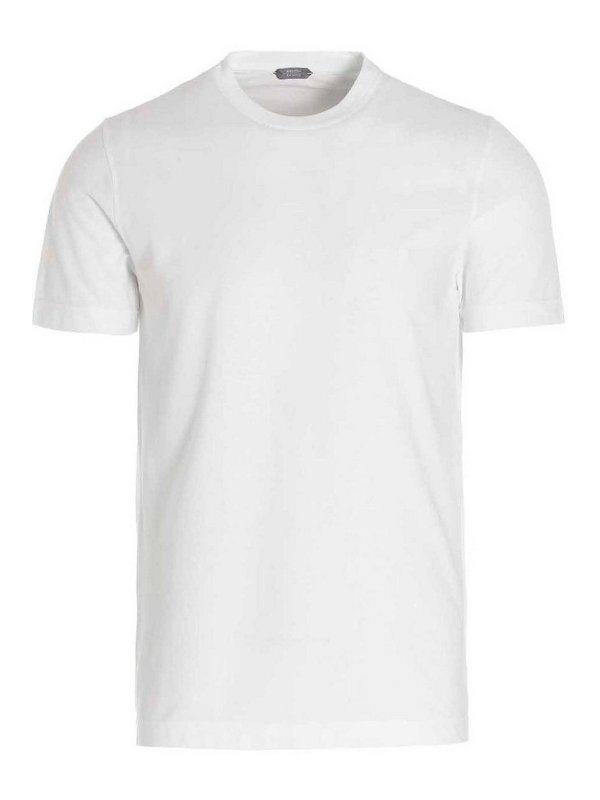 ZANONE: t-shirts - Cotton t-shirt