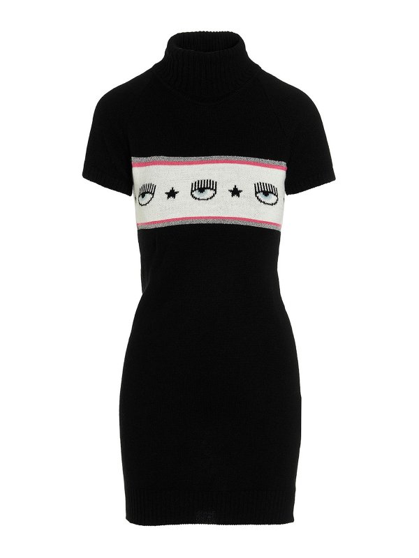 CHIARA FERRAGNI: Robes courtes - Robe Courte - Maxi Logomania