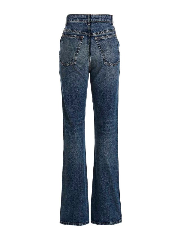 KHAITE: Straight Leg Jeans online - Straight Leg Jeans - Blau