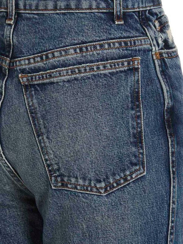 Straight Leg Jeans - Blau shop online: KHAITE