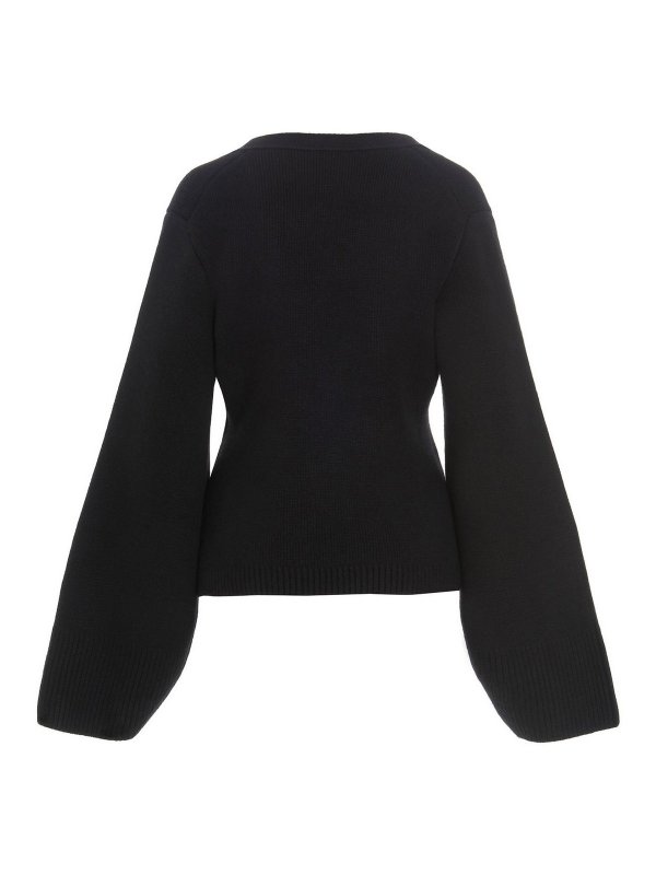 KHAITE: cardigans online - Scarlet cardigan