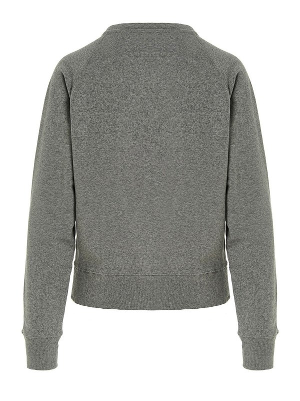 MAISON KITSUNÉ: Sweatshirts & Sweaters online - Fox head patch sweatshirt
