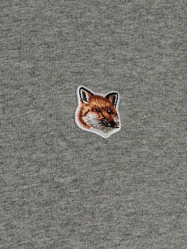 Fox head patch sweatshirt shop online: MAISON KITSUNÉ