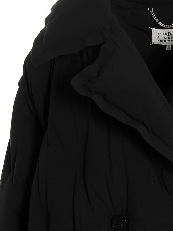 iKRIX Maison Margiela: Manteaux rembourrés - Blouson Rembourré - Noir