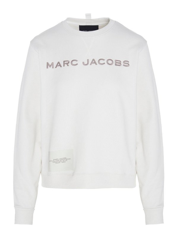 MARC JACOBS: Sweatshirts und Pullover - Sweatshirt - Weiß